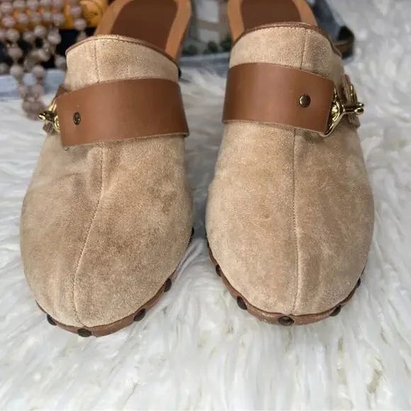 CoachFelicia Wooden MuleSize 8